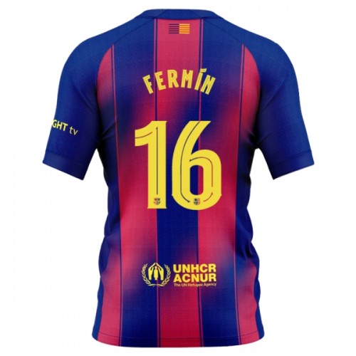 Fotbollskläder FC Barcelona Fermin 16 Hemmatröja 2025-26 - Kortärmad Fotbollskläder FC Barcelona Fermin 16 Hemmatröja 2025-26 - Kortärmad